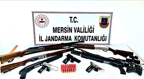 Jandarmadan Silah Kaçakçılığı Operasyonu