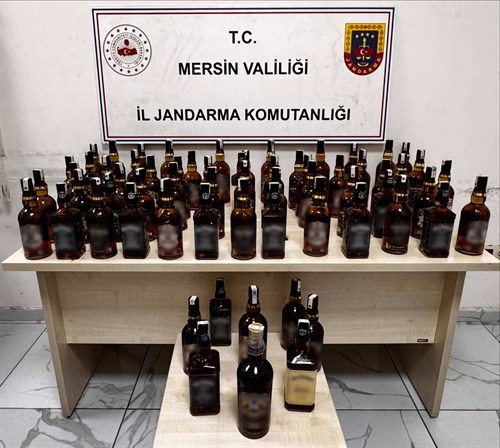 Jandarma’dan Kaçak Alkollü İçki Operasyonu